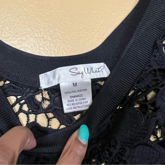 SAY WHAT? | Doily top - Picture 5 of 5